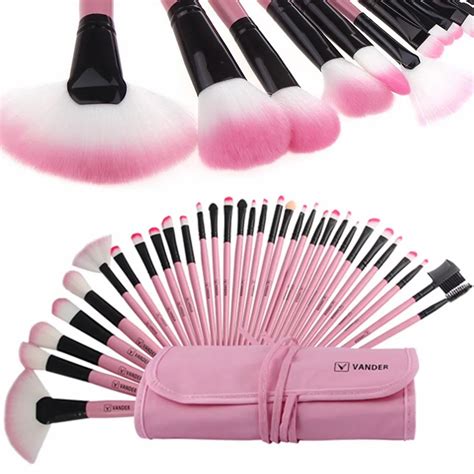 Vander Pink Pcs Makeup Brush Set Professional Cosmetic Kits Brushes