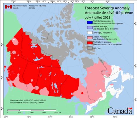 Huge wildfire risk looms over majority of Canada this summer | Canada