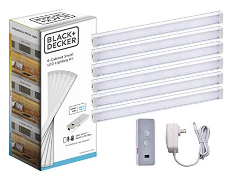 Black Decker Smart Under Cabinet Lighting Kit Smart Home