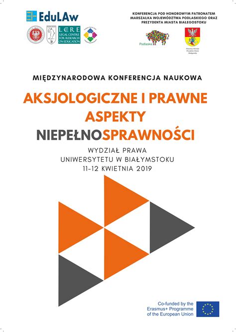 Mi Dzynarodowa Konferencja Naukowa Aksjologiczne I Prawne Aspekty