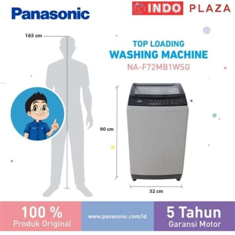 Jual Mesin Cuci Panasonic Tabung Kg Na F Mb Wsg Di Seller Indo