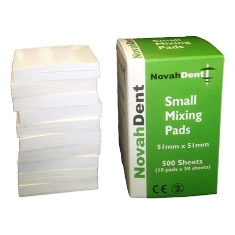 NovahDent Mixing Pads 51 X 51 Mm LavaDent Online