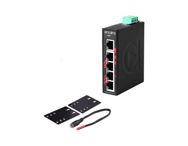 Lnx C Compact Port Industrial Unmanaged Ethernet Switch W