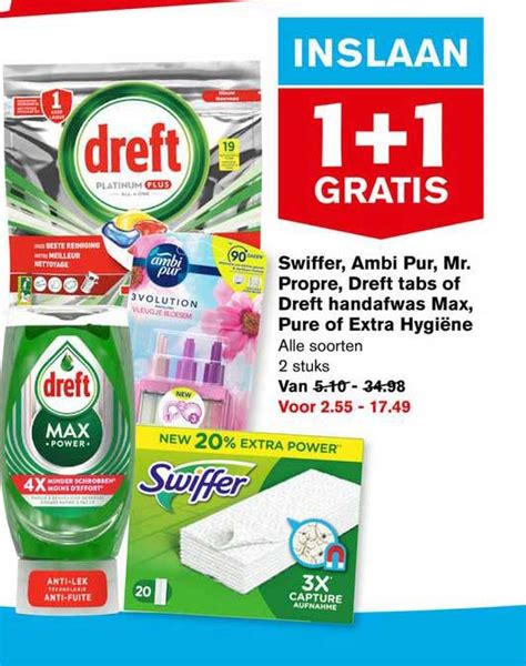 Swiffer Ambi Pur Mr Propre Dreft Tabs Of Dreft Handafwas Max Pure