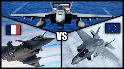 Rafale Vs F 35 Vs F 18 Ποιο είναι το ισχυρότερο μαχητικό