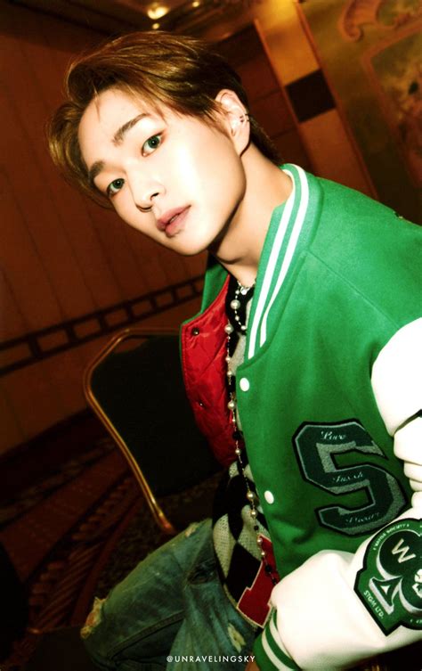 Shinee Onew Lee Jinki Varsity Jacket Lauren Hallelujah Kpop Asian