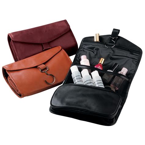 Royce Leather® Hanging Toiletry Bag - 127345, Travel Accessories at ...