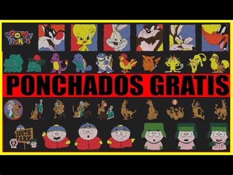 Ponchados Gratis Dibujos Animados Matrices De Bordados Gratis