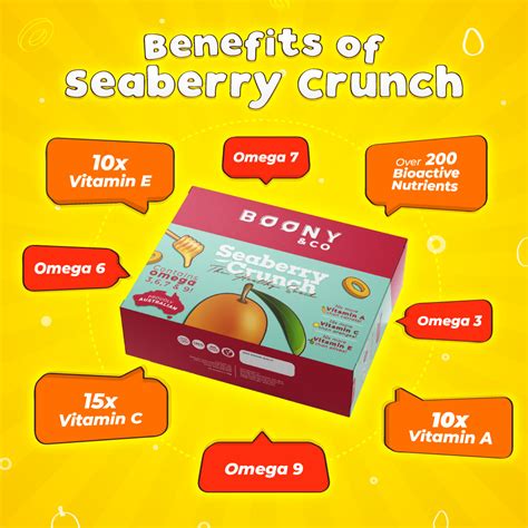 Boony Co Seaberry Crunch Introductory Pack S Alpro Pharmacy