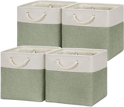 Temary Cube Storage Baskets For Shelves 12 Inch Storage Cubes 4pack