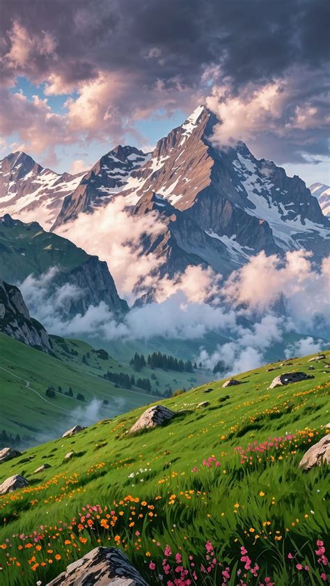 Swiss alps Wallpaper 4K - Mountain scenery, Scenic landscapes