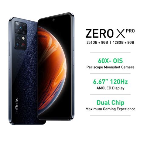 Infinix Zero X Pro 8GB RAM 128 256GB ROM 6 67 108MP OIS Ultra