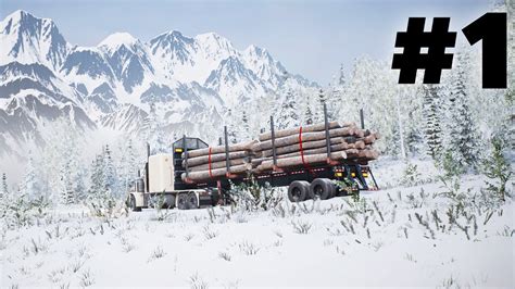 Alaskan Road Truckers Gameplay Walkthrough Part 1 FIRST DELIVERY