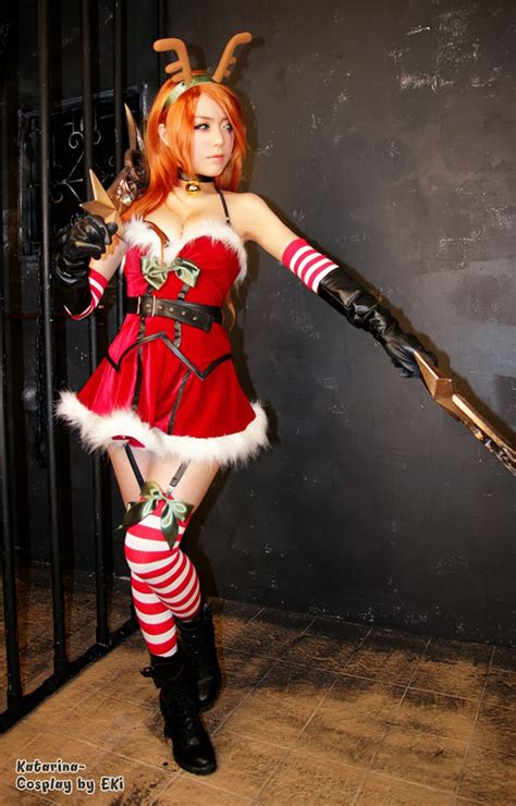 Katarina Cosplay League of Legends X-Mas Costume by Eki holi by nadzar - Image Abyss