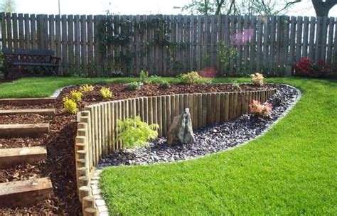 Sloping garden design inspiration - GardenLife Log Cabins