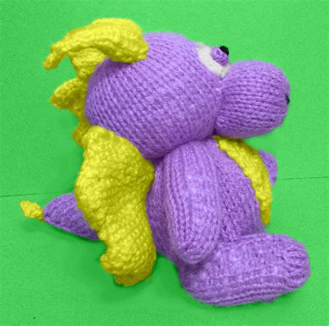 Knitting Pattern Spyro Inspired Choc Orange Cover 15 Cms Toy Knitclick