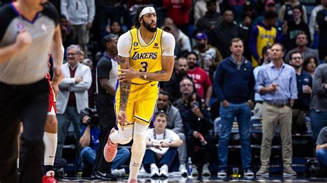 Is Anthony Davis Playing Tonight Vs Mavericks Lakers Release Injury