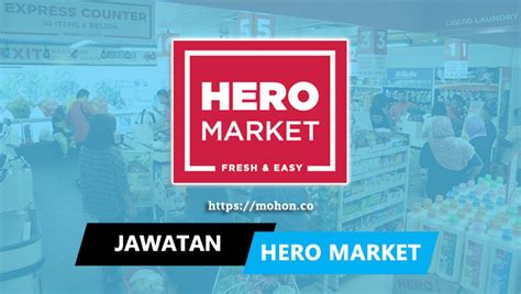 Jawatan Kosong Terkini My Hero Hypermarket Sdn Bhd Hero Market