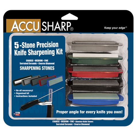 Accusharp Stone Precision Knife Sharpening Kit