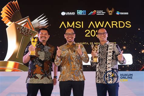 Hukumonline Raih Dua Kategori Di AMSI Award 2022