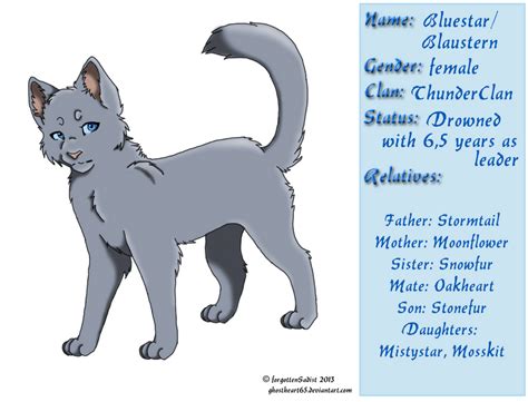 Warriors Bluestar By MarauderWolf93 On DeviantArt Warrior Cats Fan