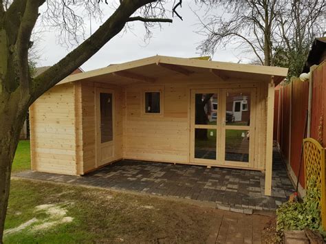 Garden Office L Shape 28mm Grace 51mx48m Double Glazedfloor