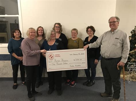 Huron Hospice Raises Over For Wings Of A Dove Campaign The