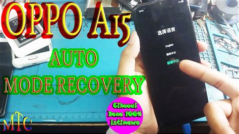 OPPO A15 AUTO MODE RECOVERY 100 Done Istimewa YouTube