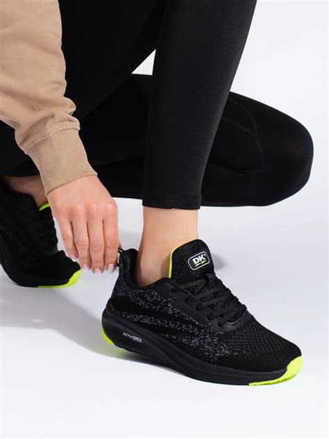 Buty Sportowe Damskie Fitness DK Czarne Sklep Czasnabuty Pl