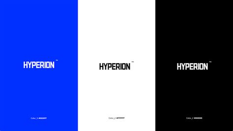hyperion brand identity uiux  behance brand identity creative