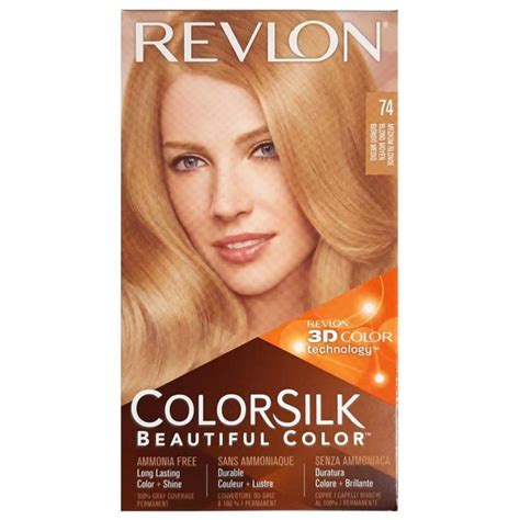 Revlon Colorsilk Medium Blonde Permanent Color Shopolle