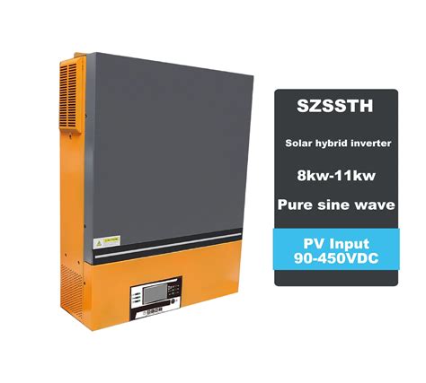 Pure Sine Wave On Off Grid Hybrid V Kw Solar Inverter With A