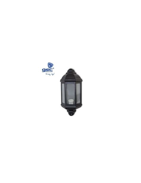 Farol de jardín Alum partido E27 60W Negro GSC 000701907