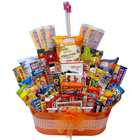 Shareable Candy Gift Basket - Ultimate Candy Basket Sweet Janes - Gift ...