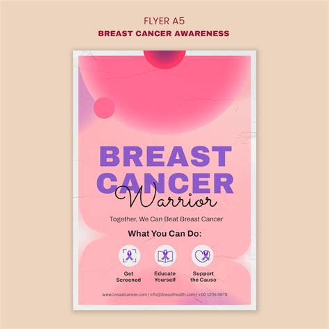 Premium Psd Breast Cancer Awareness Template Design