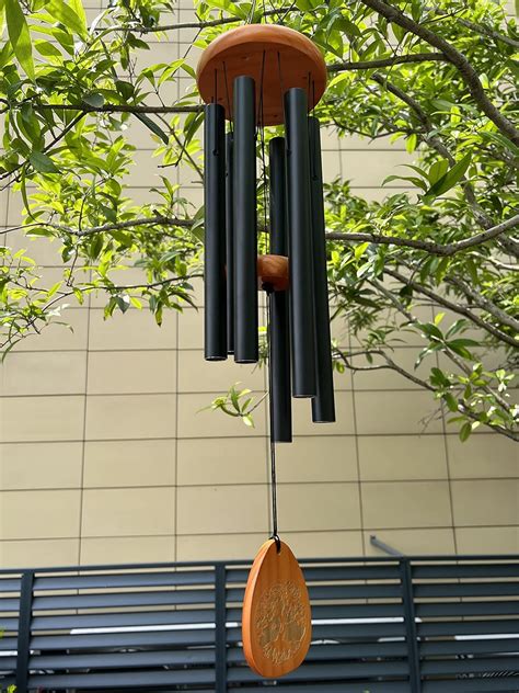 Campanillas De Viento Conmemorativas Del Rbol De La Vida Al Aire Libre