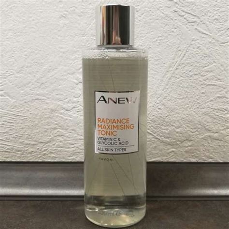 Test Gesichtswasser AVON ANEW Radiance Maximising Tonic Pinkmelon