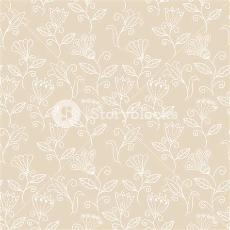 Seamless Texture With Flowers. Endless Floral Pattern. Seamless Pattern Can Be Used For ...