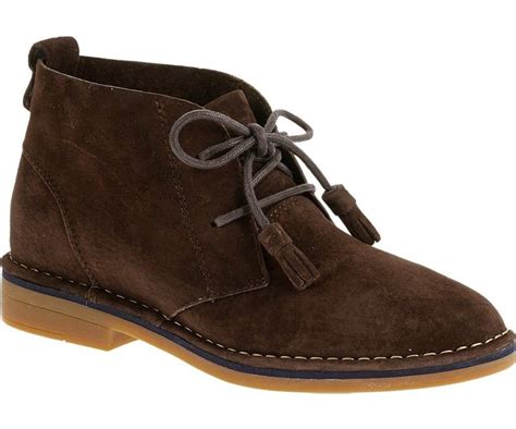 Womens Hush Puppies Cyra Catelyn Lace Up Suede Desert Boots Sizes 3 To 9