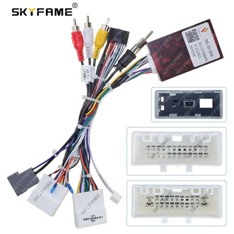 Skyfame Car Pin Wiring Harness Adapter Canbus Box Decoder Android