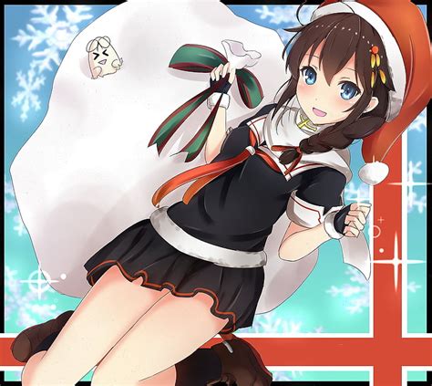 Anime Colección Kantai Shigure Kancolle Fondo de pantalla HD