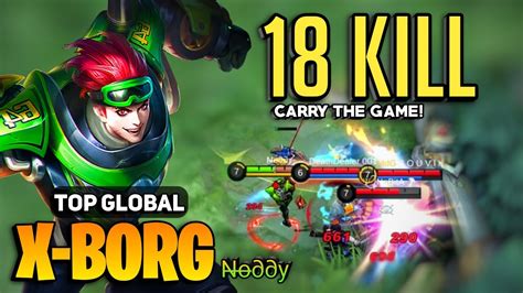 18 Kill Hyper Xborg Best Build 2022 [ Top Global X Borg Gameplay ] By