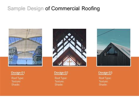 Sample Design Of Commercial Roofing Ppt Powerpoint Presentation