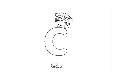 Cute Alphabet Animal Coloring Pages - Etsy