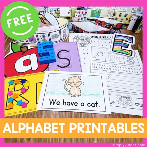 Alphabet Activity for Kindergarten - Simply Kinder