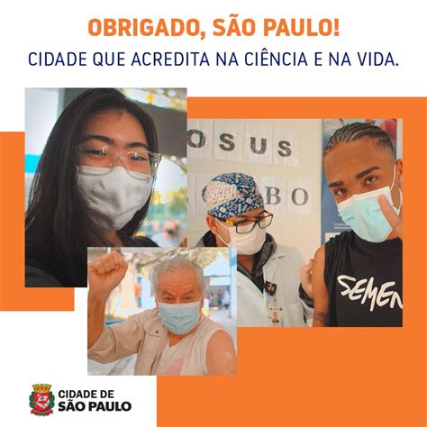 São Paulo Cidade Que Acredita Na Ciência E Na Vida Subprefeitura