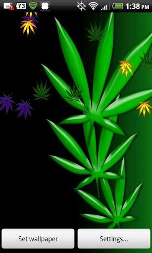 🔥 Download Bigger Weed Live Wallpaper Pot For Android Screenshot By