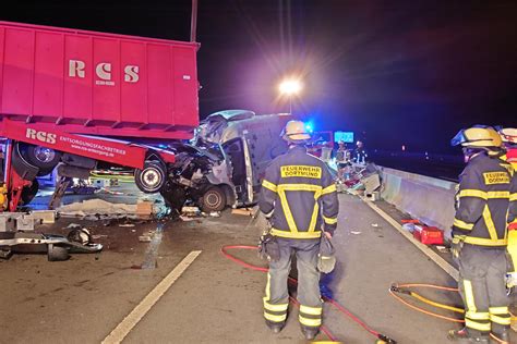 Tödlicher Unfall auf der A1 Beifahrer 39 stirbt am Kreuz Dortmund Unna