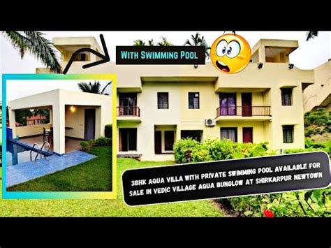 Bhk Aqua Villa With Private Swimming Pool Available For Sale In Vedic