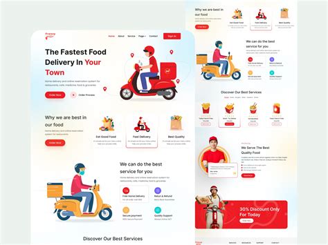 Food Delivery By Eleyas Hasan 🏅 On Dribbble